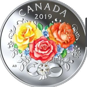 RCM 2019 $3 Celebration of Love - Pure Silver Coin